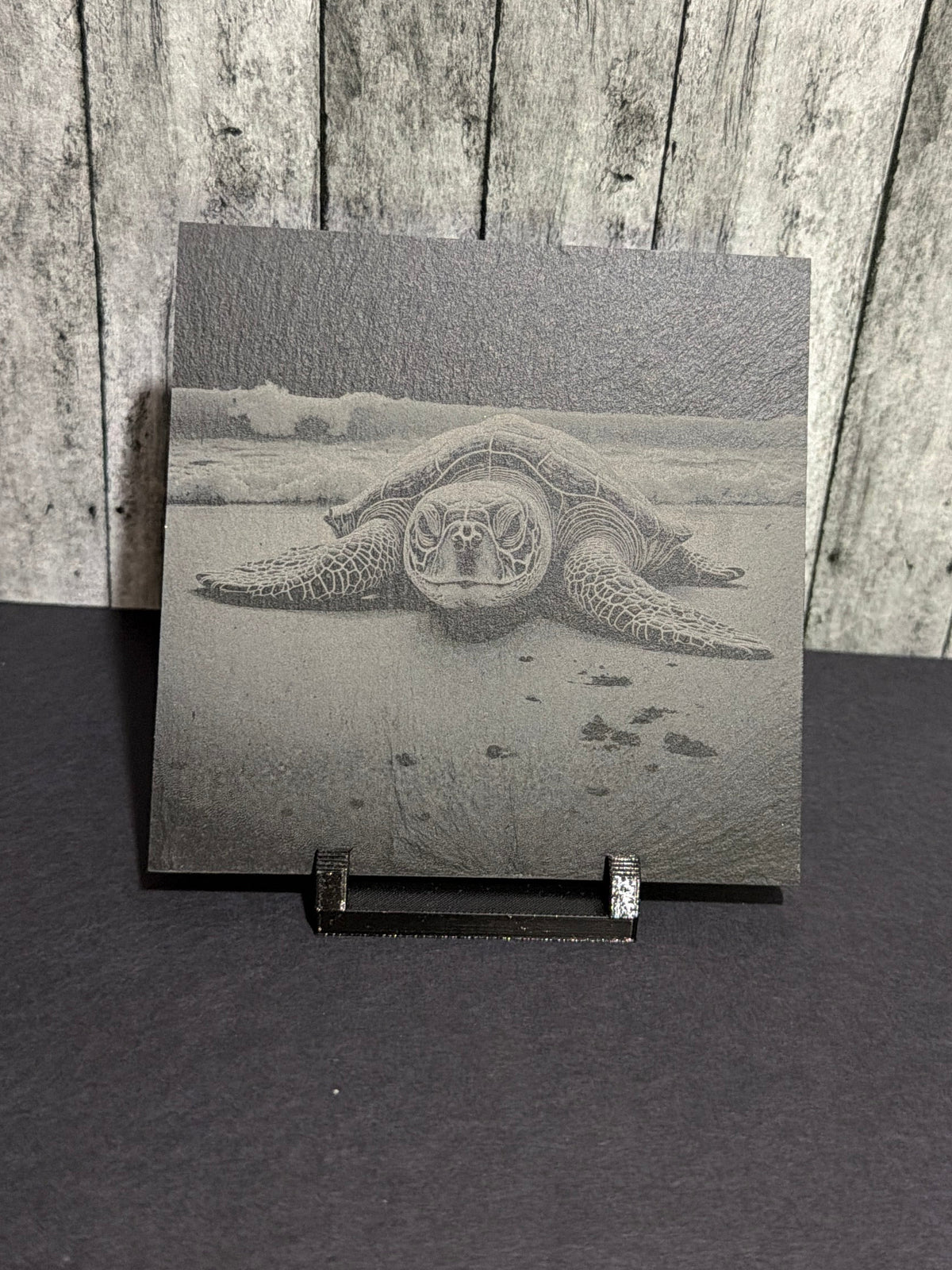 Sea Turtle Engraved Slate Coasters Item # 04444320