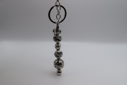 Custom Metal Beaded Keychain