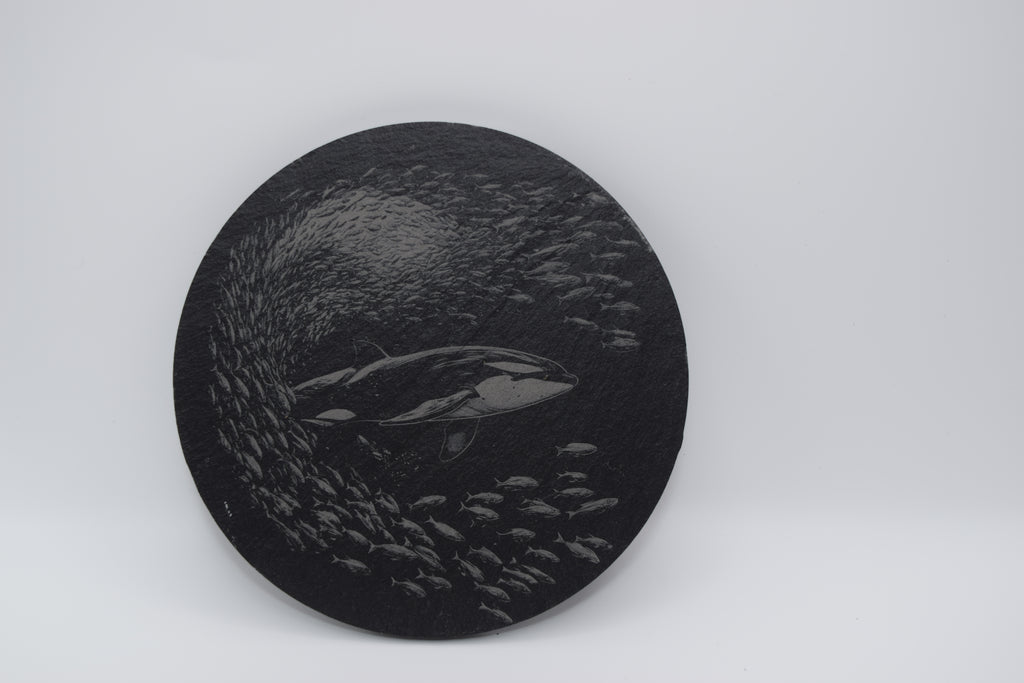 ORKA THEMED SLATE COASTERS